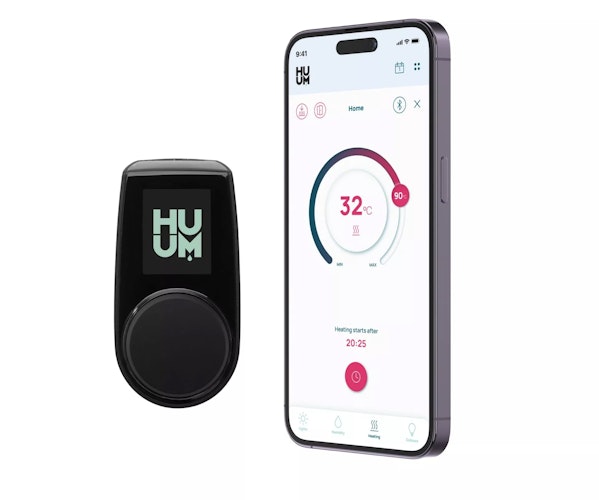 Karibu 4,5 kW Bio-Kombiofen anthrazit inkl. Huum WLAN Steuergerät mit App-Steuerung