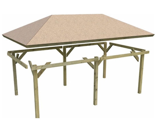 Karibu Pavillon Carport Kirn 1/2/3 - KDI