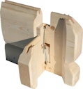 Vorschaubild Karibu Woodfeeling Blockbohlenhaus Mittelwandhaus Lagor 1/2- 38 mm