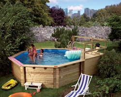 Karibu Pool Modell 1 A/B/C/D - kesseldruckimprägniert