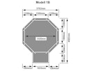 Vorschaubild Karibu Pool Modell 1 A/B/C/D - kesseldruckimprägniert