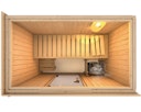 Vorschaubild Karibu Sauna Variado mit Fronteinstieg 68 mm