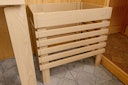 Vorschaubild Karibu Ofenschutzgitter Superior Espenholz B 60 x T 51 x H 80 cm