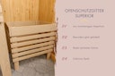 Vorschaubild Karibu Ofenschutzgitter Superior Espenholz B 60 x T 51 x H 80 cm