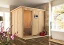 Vorschaubild Karibu Sauna Rodin mit Fronteinstieg 68 mm