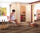 Vorschaubild Karibu Sauna Fanja - 68 mm Systemsauna - 230 Volt Plug & Play