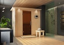 Vorschaubild Karibu Sauna Variado mit Fronteinstieg 68 mm