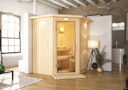 Vorschaubild Karibu Sauna Tonja - 68 mm Systemsauna - 230 Volt Plug & Play