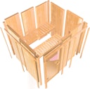 Vorschaubild Karibu Sauna Tonja - 68 mm Systemsauna - 230 Volt Plug & Play