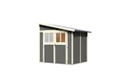 Vorschaubild Karibu Premium Gartenhaus Bomlitz 2/3/4 terragrau - 19 mm