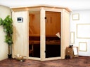 Vorschaubild Karibu Sauna Fiona 2 mit Eckeinstieg 68 mm