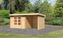 Vorschaubild Karibu Woodfeeling Gartenhaus Bastrup 3 naturbelassen - 28 mm