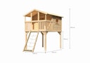 Vorschaubild Akubi Stelzenhaus Benjamin mit Netzrampe
