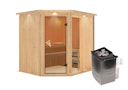 Vorschaubild Karibu Sauna Fiona 2 mit Eckeinstieg 68 mm