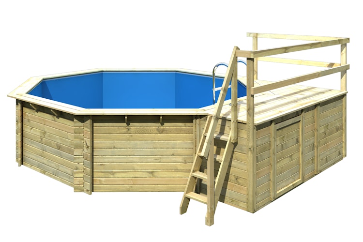 Karibu Pool Modell 2 A/B/C/D - kesseldruckimprägniert