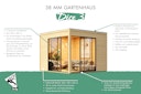 Vorschaubild Karibu Design Gartenhaus View Slide Deluxe mit 2 Aluminium Schiebetüren - 38 mm (Homeoffice-Gartenhaus) - Aktionsangebot