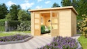 Karibu Woodfeeling Gartenhaus Stockach 2/3/4/5 - 19 mm