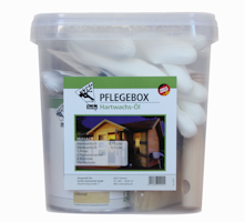 Karibu Pflegebox - Hartwachs-Öl für den Innenbereich von Gartenhäusern