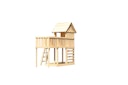 Vorschaubild Akubi Stelzenhaus Frieda mit Anbauplattform und Kletterwand