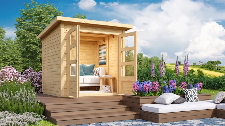 Karibu Woodfeeling Gartenhaus Stockach 2/3/4/5 - 19 mm