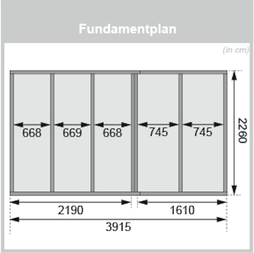 Karibu Saunahaus Skrollan 3 mit Vorraum terragrau (Rechteckfenster)