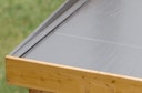 Vorschaubild Karibu Design Gartenhaus Dice 1 mit Aluminium Schiebetür - 38 mm (Homeoffice-Gartenhaus)