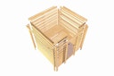 Vorschaubild Karibu Sauna Yuma - Massivholzsauna mit Eckeinstieg 38 mm