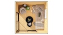 Vorschaubild Karibu Design Gartenhaus View Slide Deluxe mit 2 Aluminium Schiebetüren - 38 mm (Homeoffice-Gartenhaus) - Aktionsangebot