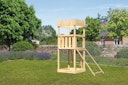 Vorschaubild Akubi Kinderspielturm Ritterburg Löwenherz mit Netzrampe