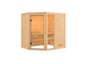 Vorschaubild Karibu Woodfeeling Sauna Jada - 38 mm Massivholz Aktionssauna