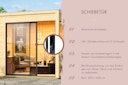 Vorschaubild Karibu Design Saunahaus Catalina Blackline mit Vorraum - 73 mm