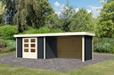Vorschaubild Karibu Woodfeeling Gartenhaus Askola 2/3/3,5/4/5 m. 275 cm Schleppdach/Seiten- und Rückwand